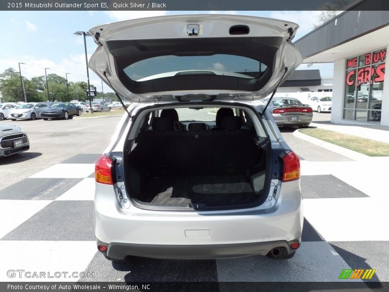 Quick Silver / Black 2015 Mitsubishi Outlander Sport ES