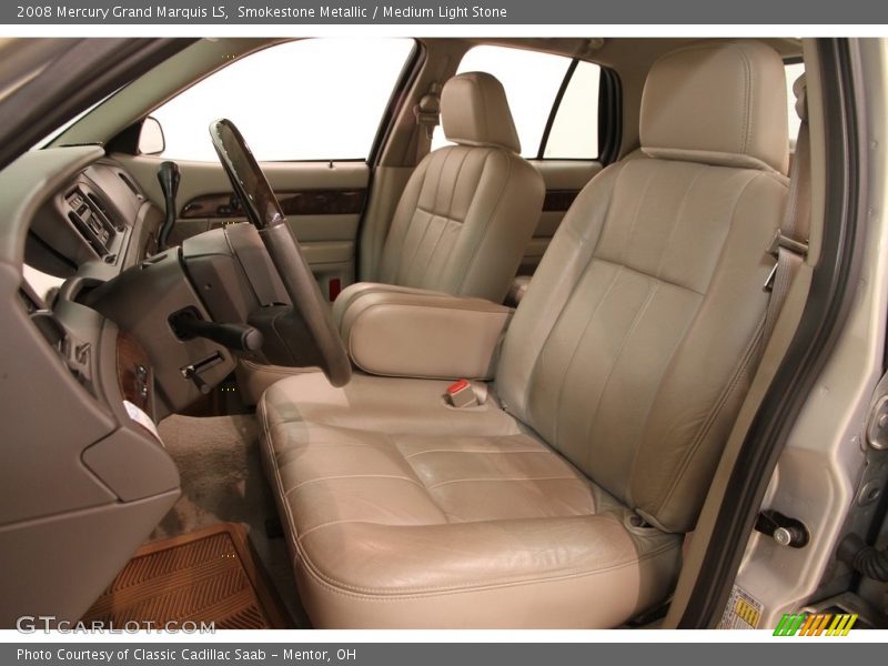 Smokestone Metallic / Medium Light Stone 2008 Mercury Grand Marquis LS