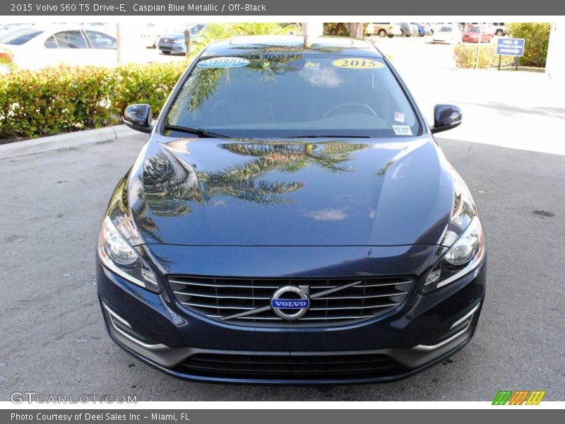 Caspian Blue Metallic / Off-Black 2015 Volvo S60 T5 Drive-E