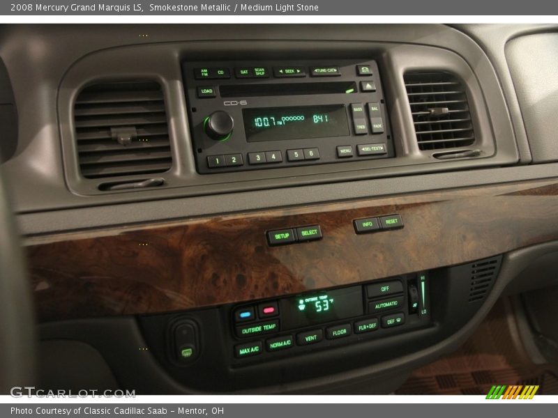 Smokestone Metallic / Medium Light Stone 2008 Mercury Grand Marquis LS