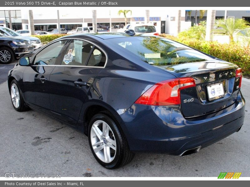 Caspian Blue Metallic / Off-Black 2015 Volvo S60 T5 Drive-E