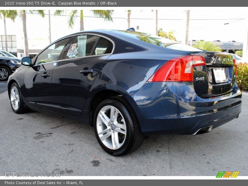 Caspian Blue Metallic / Off-Black 2015 Volvo S60 T5 Drive-E