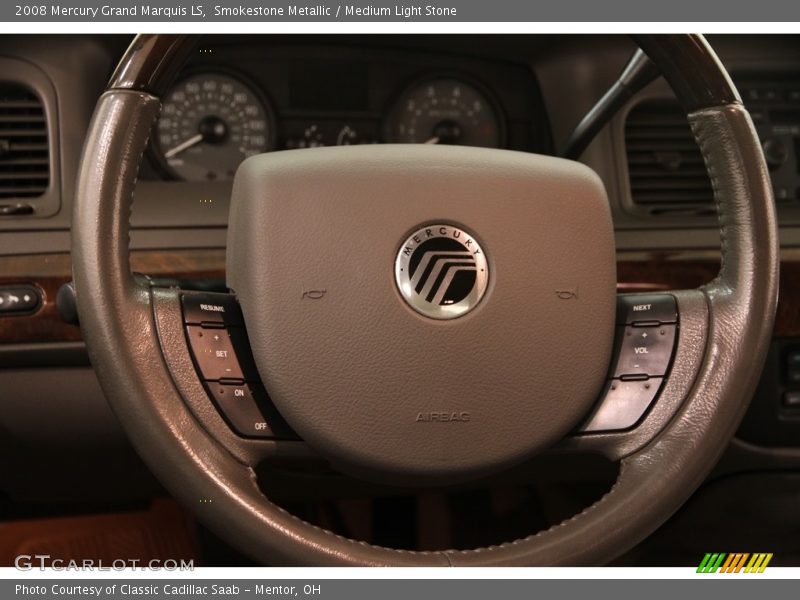 Smokestone Metallic / Medium Light Stone 2008 Mercury Grand Marquis LS