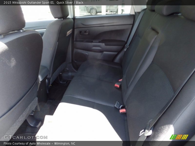 Quick Silver / Black 2015 Mitsubishi Outlander Sport ES