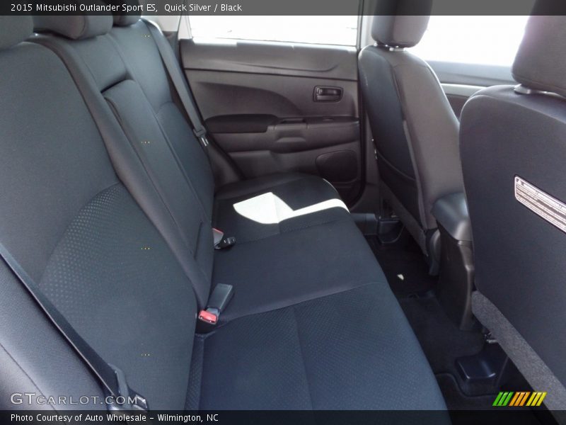 Quick Silver / Black 2015 Mitsubishi Outlander Sport ES