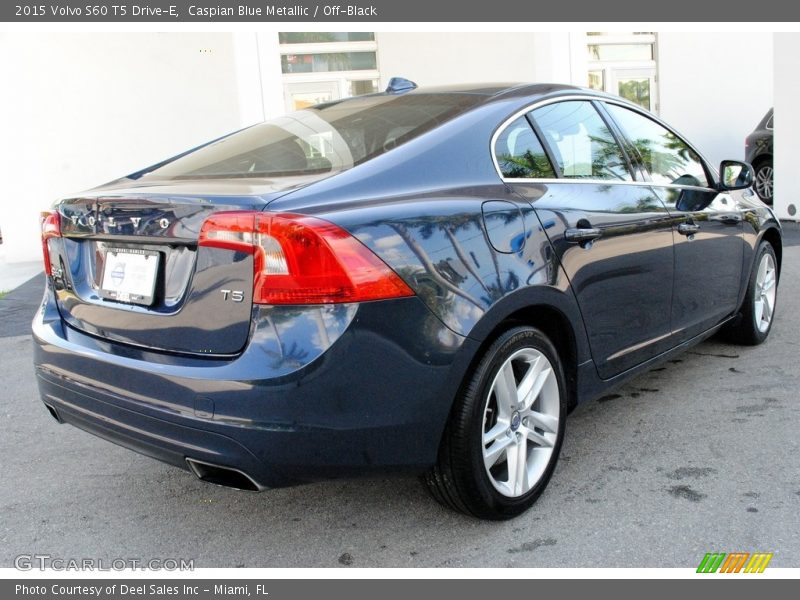 Caspian Blue Metallic / Off-Black 2015 Volvo S60 T5 Drive-E