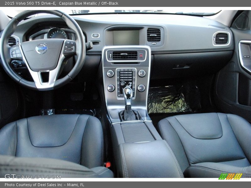 Caspian Blue Metallic / Off-Black 2015 Volvo S60 T5 Drive-E