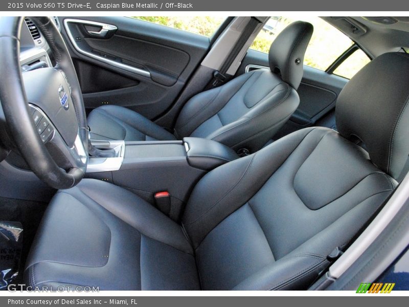 Caspian Blue Metallic / Off-Black 2015 Volvo S60 T5 Drive-E