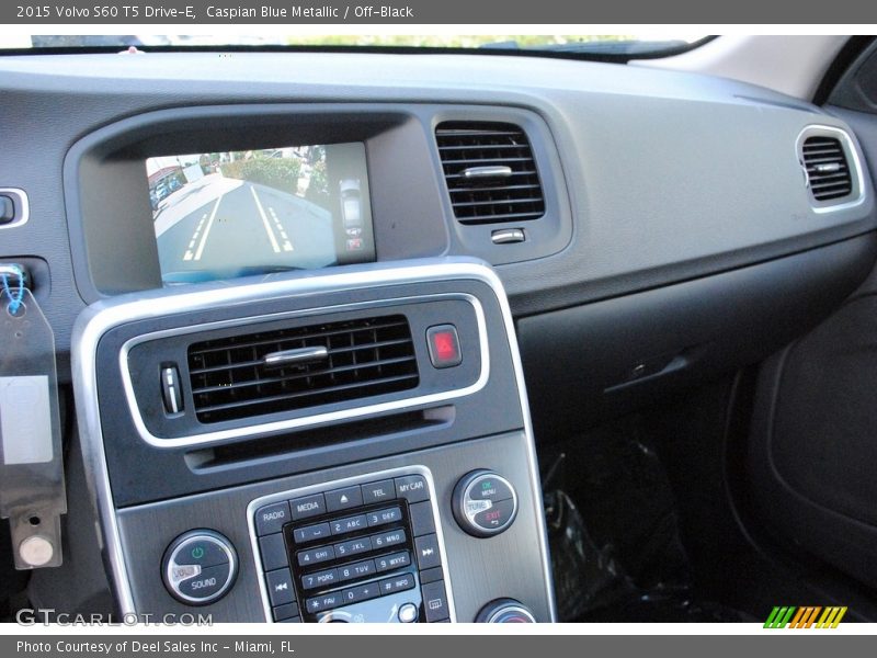 Caspian Blue Metallic / Off-Black 2015 Volvo S60 T5 Drive-E