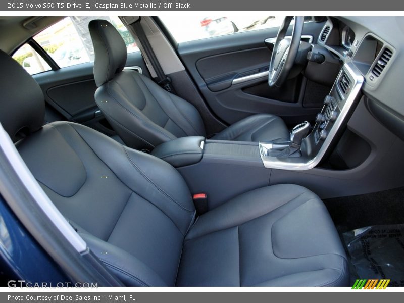 Caspian Blue Metallic / Off-Black 2015 Volvo S60 T5 Drive-E
