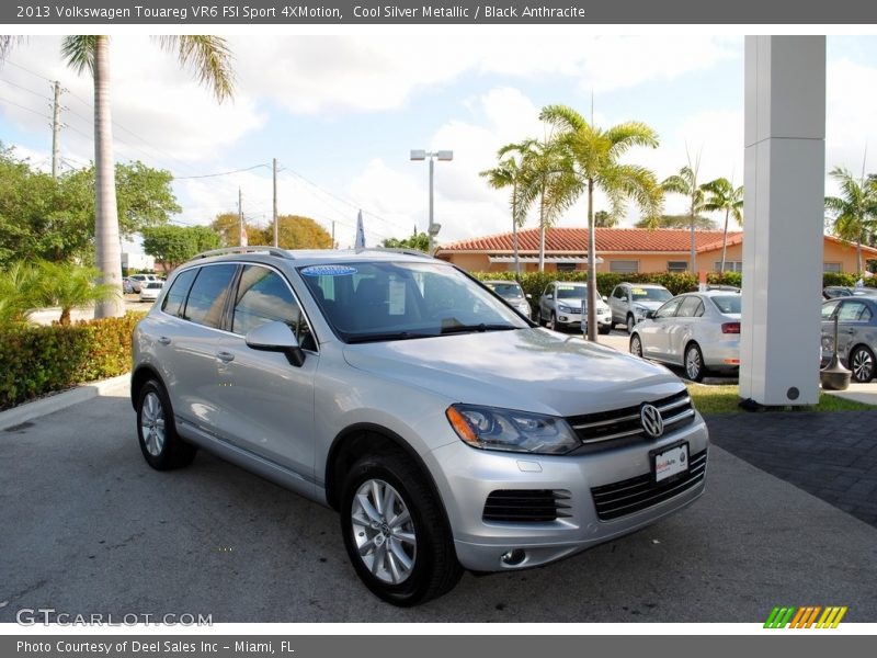 Cool Silver Metallic / Black Anthracite 2013 Volkswagen Touareg VR6 FSI Sport 4XMotion