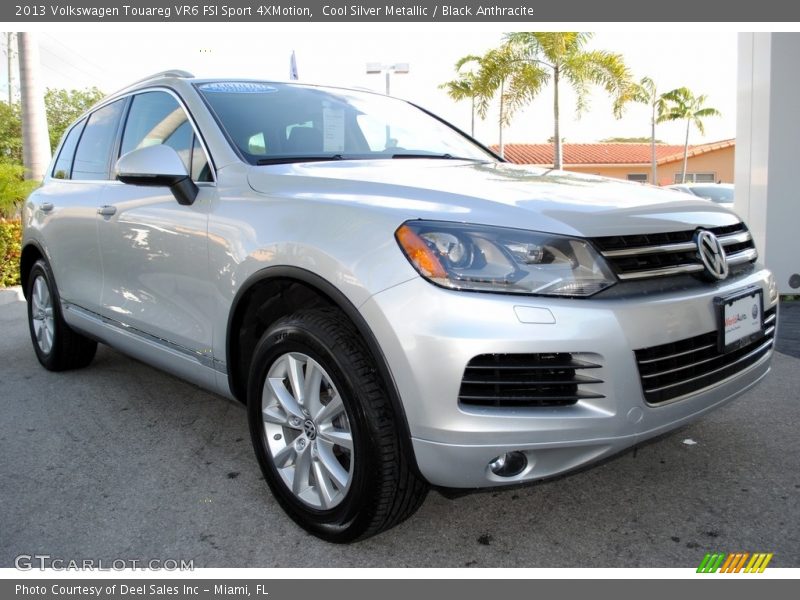 Cool Silver Metallic / Black Anthracite 2013 Volkswagen Touareg VR6 FSI Sport 4XMotion
