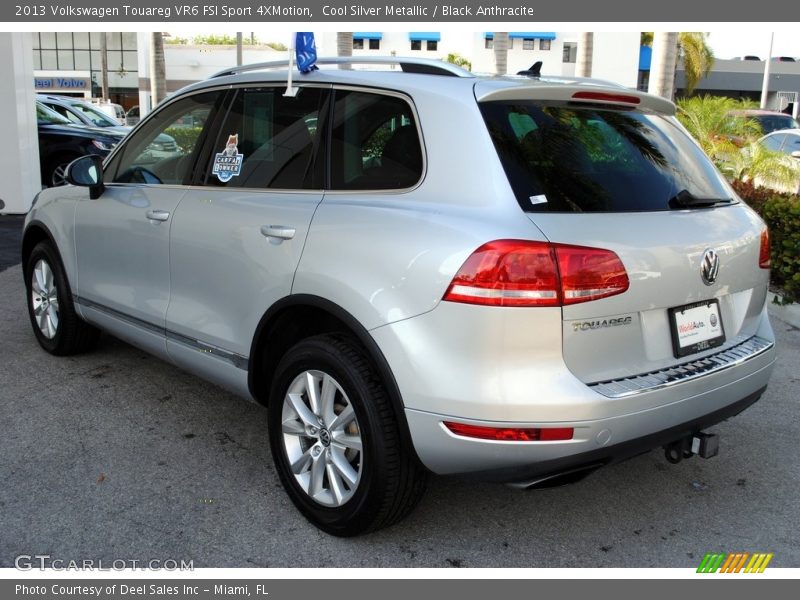 Cool Silver Metallic / Black Anthracite 2013 Volkswagen Touareg VR6 FSI Sport 4XMotion