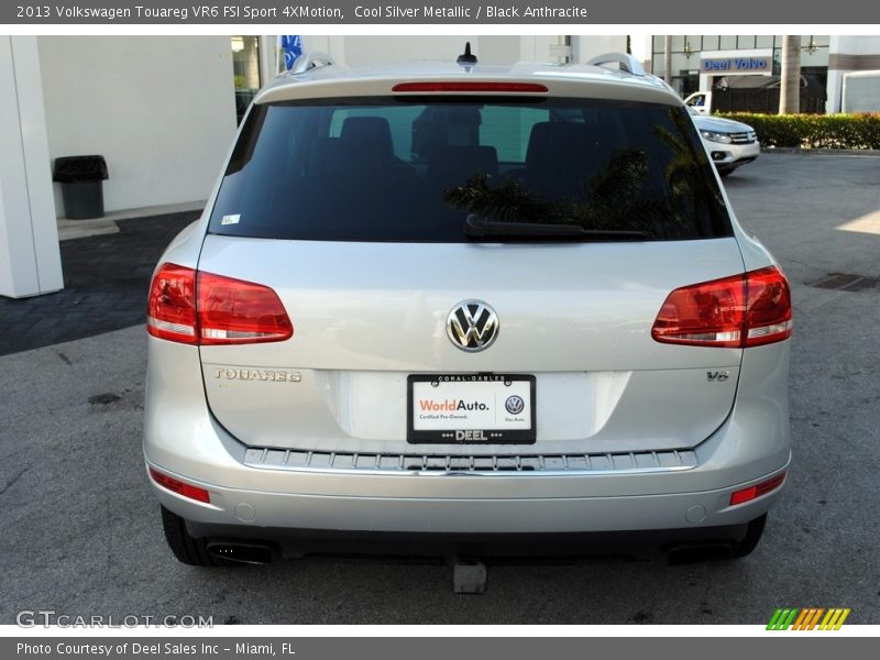 Cool Silver Metallic / Black Anthracite 2013 Volkswagen Touareg VR6 FSI Sport 4XMotion