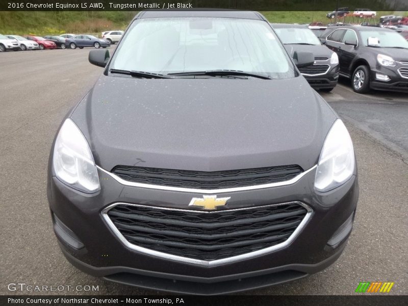 Tungsten Metallic / Jet Black 2016 Chevrolet Equinox LS AWD