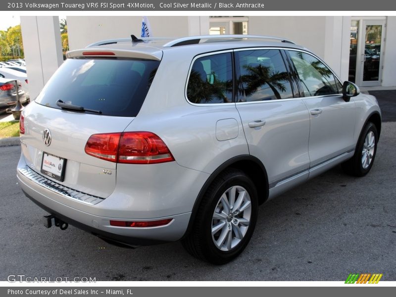 Cool Silver Metallic / Black Anthracite 2013 Volkswagen Touareg VR6 FSI Sport 4XMotion