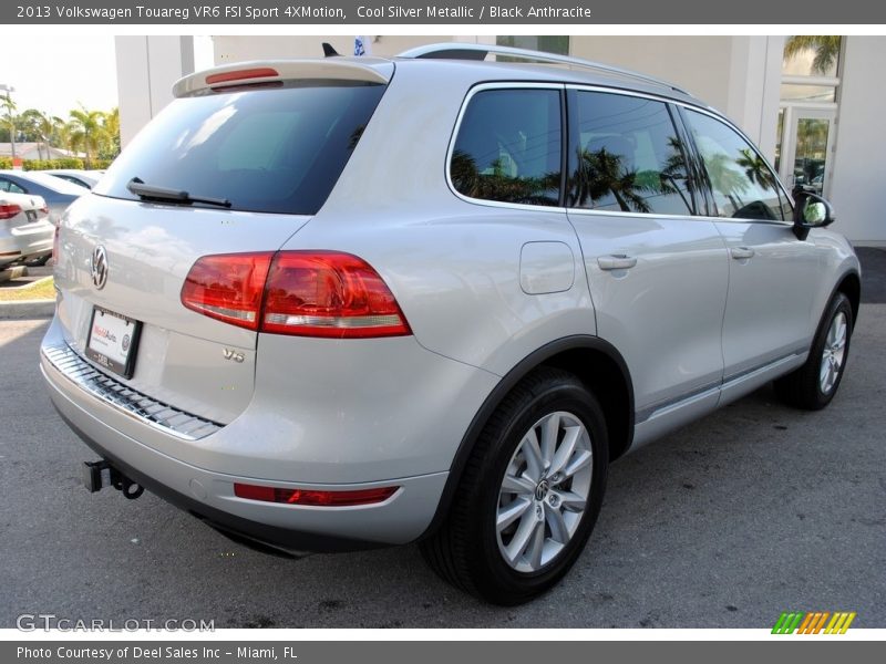 Cool Silver Metallic / Black Anthracite 2013 Volkswagen Touareg VR6 FSI Sport 4XMotion