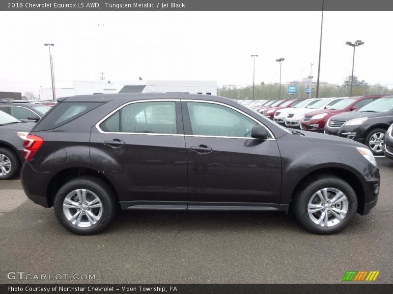 Tungsten Metallic / Jet Black 2016 Chevrolet Equinox LS AWD