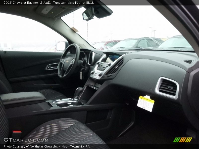 Tungsten Metallic / Jet Black 2016 Chevrolet Equinox LS AWD