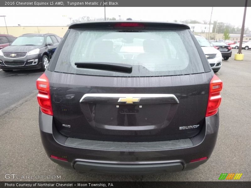 Tungsten Metallic / Jet Black 2016 Chevrolet Equinox LS AWD