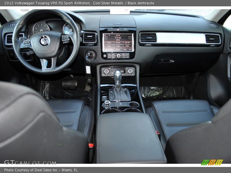 Cool Silver Metallic / Black Anthracite 2013 Volkswagen Touareg VR6 FSI Sport 4XMotion