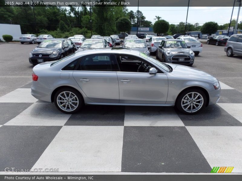 Florett Silver Metallic / Black 2015 Audi A4 2.0T Premium Plus quattro