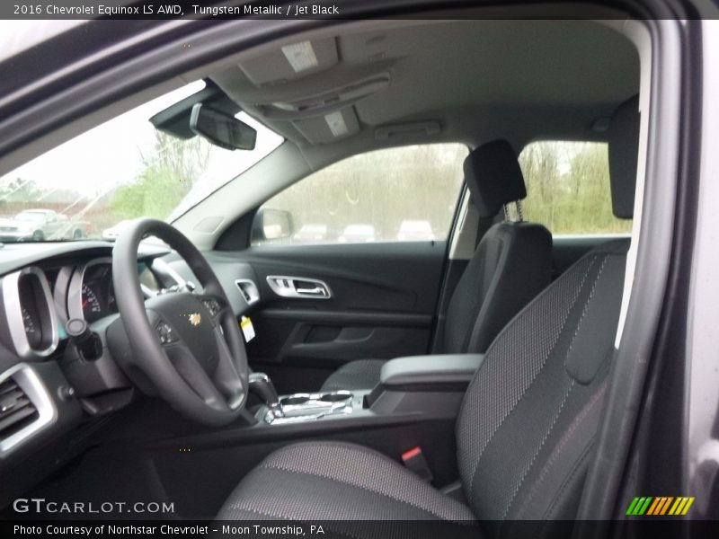 Tungsten Metallic / Jet Black 2016 Chevrolet Equinox LS AWD