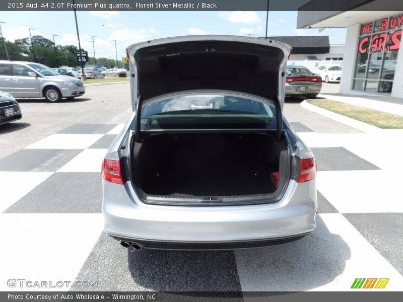 Florett Silver Metallic / Black 2015 Audi A4 2.0T Premium Plus quattro