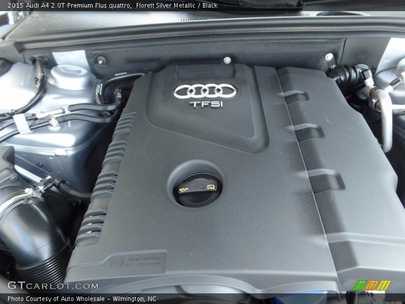 Florett Silver Metallic / Black 2015 Audi A4 2.0T Premium Plus quattro