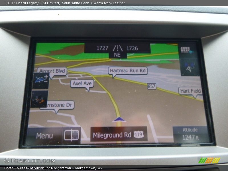 Satin White Pearl / Warm Ivory Leather 2013 Subaru Legacy 2.5i Limited