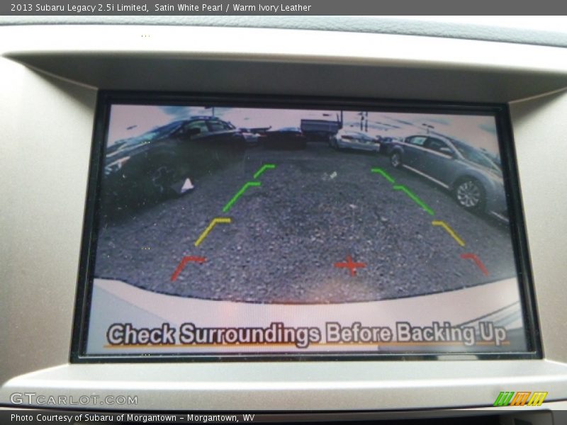 Satin White Pearl / Warm Ivory Leather 2013 Subaru Legacy 2.5i Limited