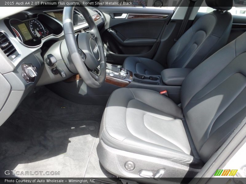 Florett Silver Metallic / Black 2015 Audi A4 2.0T Premium Plus quattro
