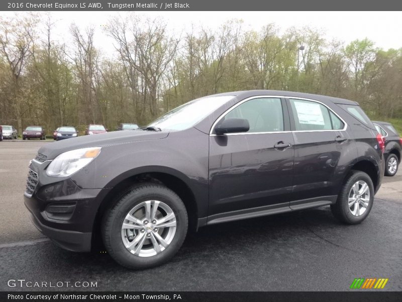 Tungsten Metallic / Jet Black 2016 Chevrolet Equinox LS AWD
