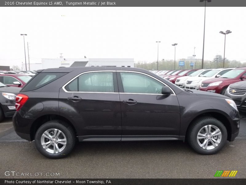 Tungsten Metallic / Jet Black 2016 Chevrolet Equinox LS AWD