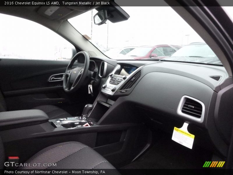 Tungsten Metallic / Jet Black 2016 Chevrolet Equinox LS AWD