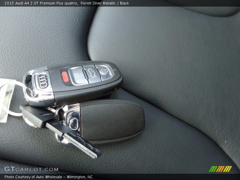 Florett Silver Metallic / Black 2015 Audi A4 2.0T Premium Plus quattro