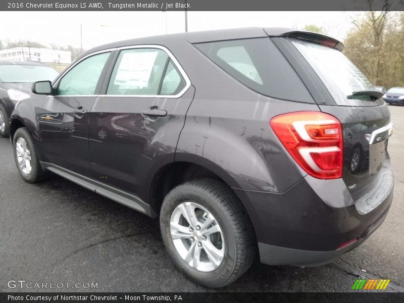 Tungsten Metallic / Jet Black 2016 Chevrolet Equinox LS AWD