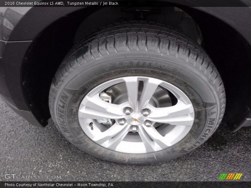 Tungsten Metallic / Jet Black 2016 Chevrolet Equinox LS AWD