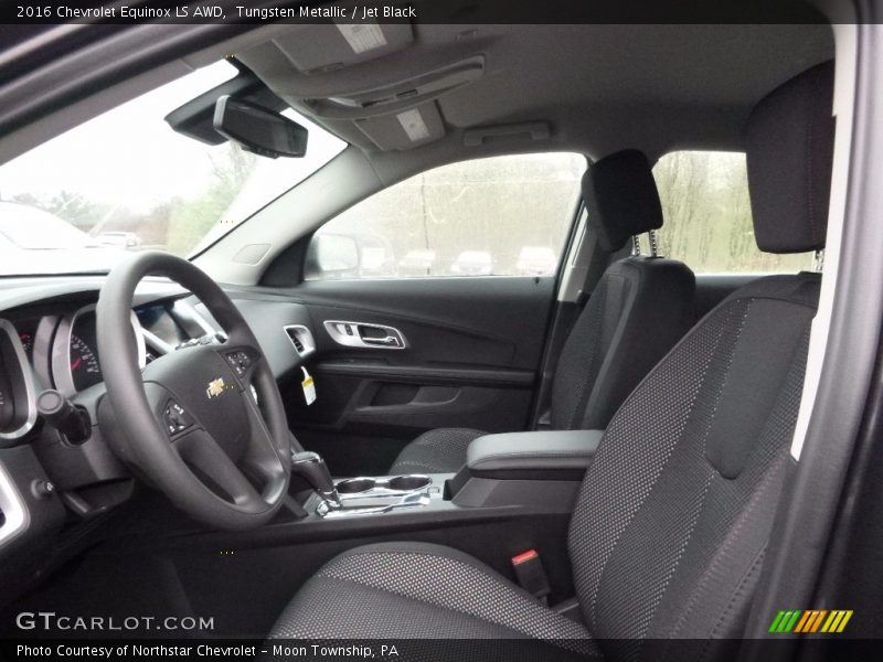 Tungsten Metallic / Jet Black 2016 Chevrolet Equinox LS AWD