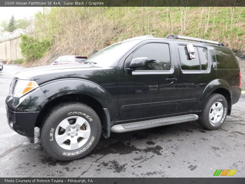 Super Black / Graphite 2006 Nissan Pathfinder SE 4x4