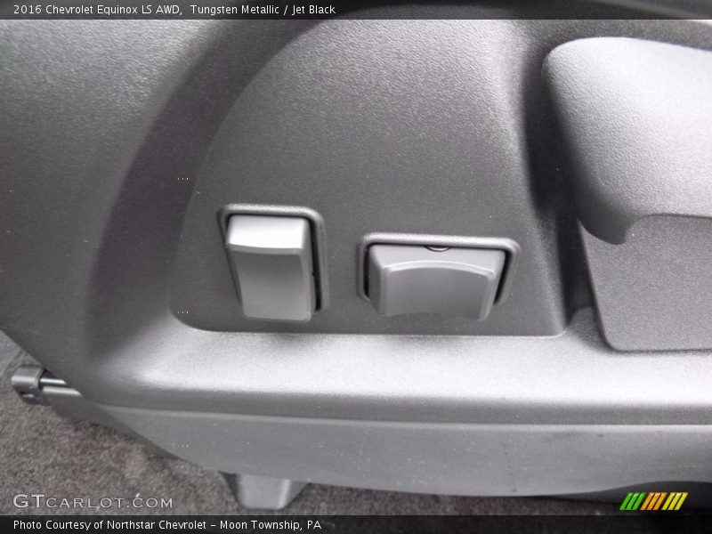 Tungsten Metallic / Jet Black 2016 Chevrolet Equinox LS AWD