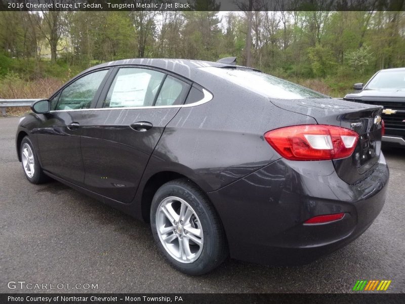 Tungsten Metallic / Jet Black 2016 Chevrolet Cruze LT Sedan