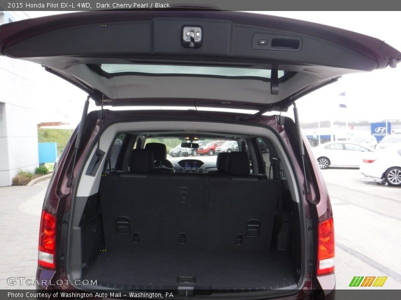 Dark Cherry Pearl / Black 2015 Honda Pilot EX-L 4WD