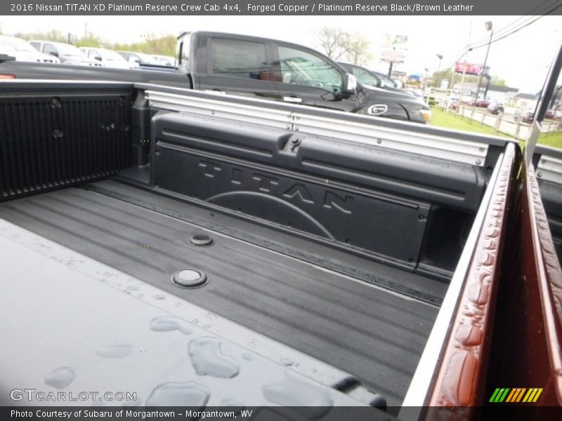 Forged Copper / Platinum Reserve Black/Brown Leather 2016 Nissan TITAN XD Platinum Reserve Crew Cab 4x4