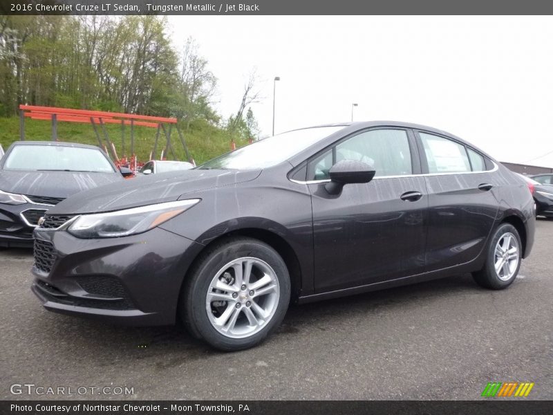 Tungsten Metallic / Jet Black 2016 Chevrolet Cruze LT Sedan