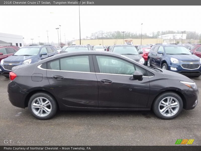 Tungsten Metallic / Jet Black 2016 Chevrolet Cruze LT Sedan