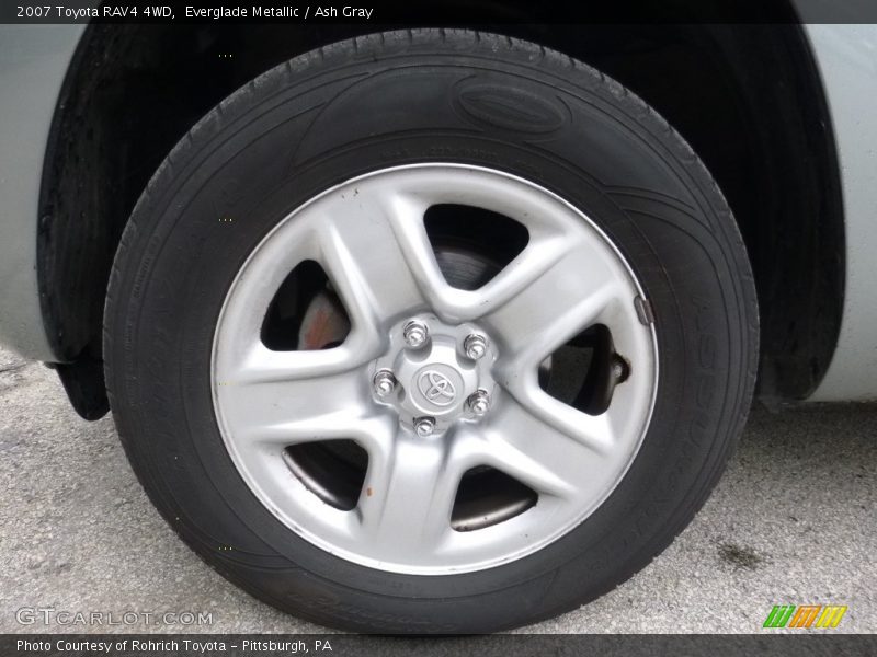 Everglade Metallic / Ash Gray 2007 Toyota RAV4 4WD