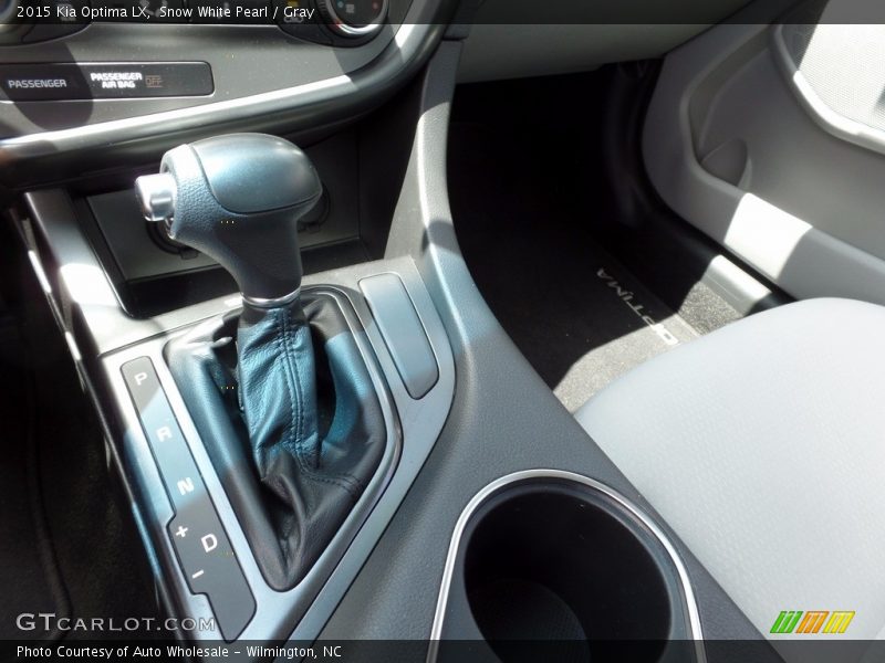 Snow White Pearl / Gray 2015 Kia Optima LX