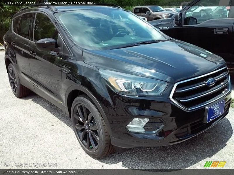 Shadow Black / Charcoal Black 2017 Ford Escape SE