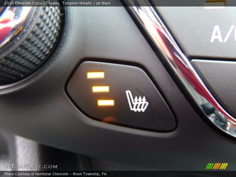 Tungsten Metallic / Jet Black 2016 Chevrolet Cruze LT Sedan